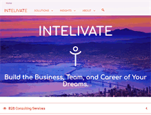 Tablet Screenshot of intelivate.com